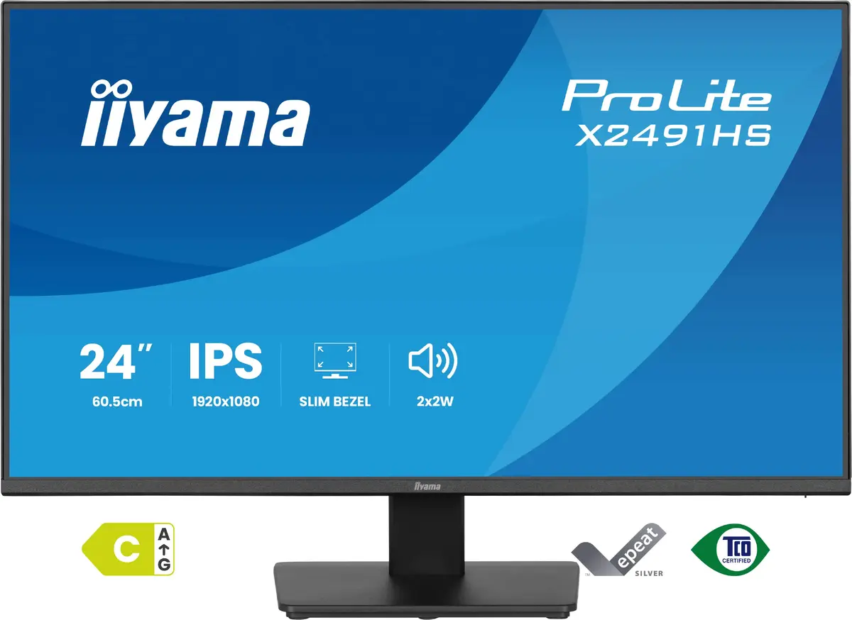 IIYAMA ProLite X2491HS-B1 23,8" Full HD IPS монитор Photo 2