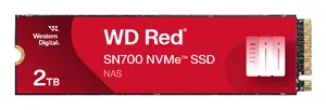 SANDISK Western Digital Red SN700 NVMe M.2 SSD 2 TB — 3400 MB/s Read, 2900 MB/s Write