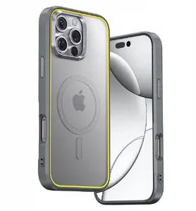 Phone case AOHI The Future Magarmor for iPhone 16 Pro — Natural Titanium finish