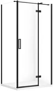 Душевая кабина CERSANIT SET C570 правая 100×80×195 см с поддоном TAKO Slim белый матовый
