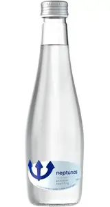 Carbonated mineral water neptŪnas NEPTUNAS in glass bottle 0.33 L