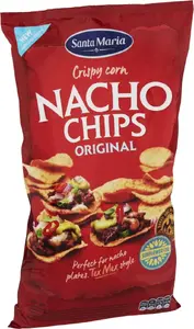 Corn Chips 475 g, santa maria fs — bag of 475 g snack chips