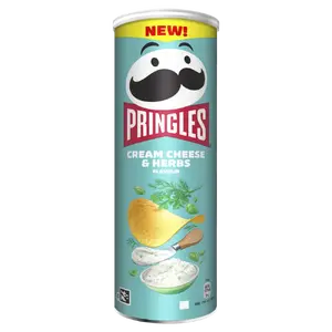 Kartupeļu uzkoda Pringles Cream Cheese & Herbs 165 g