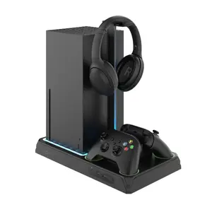 Dokstacija FIXED Multifunctional Station priekš Xbox Series X un S — melna, bezvadu