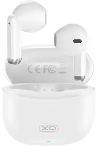 Wireless earbuds XO X33 TWS — true wireless in-ear headset, white