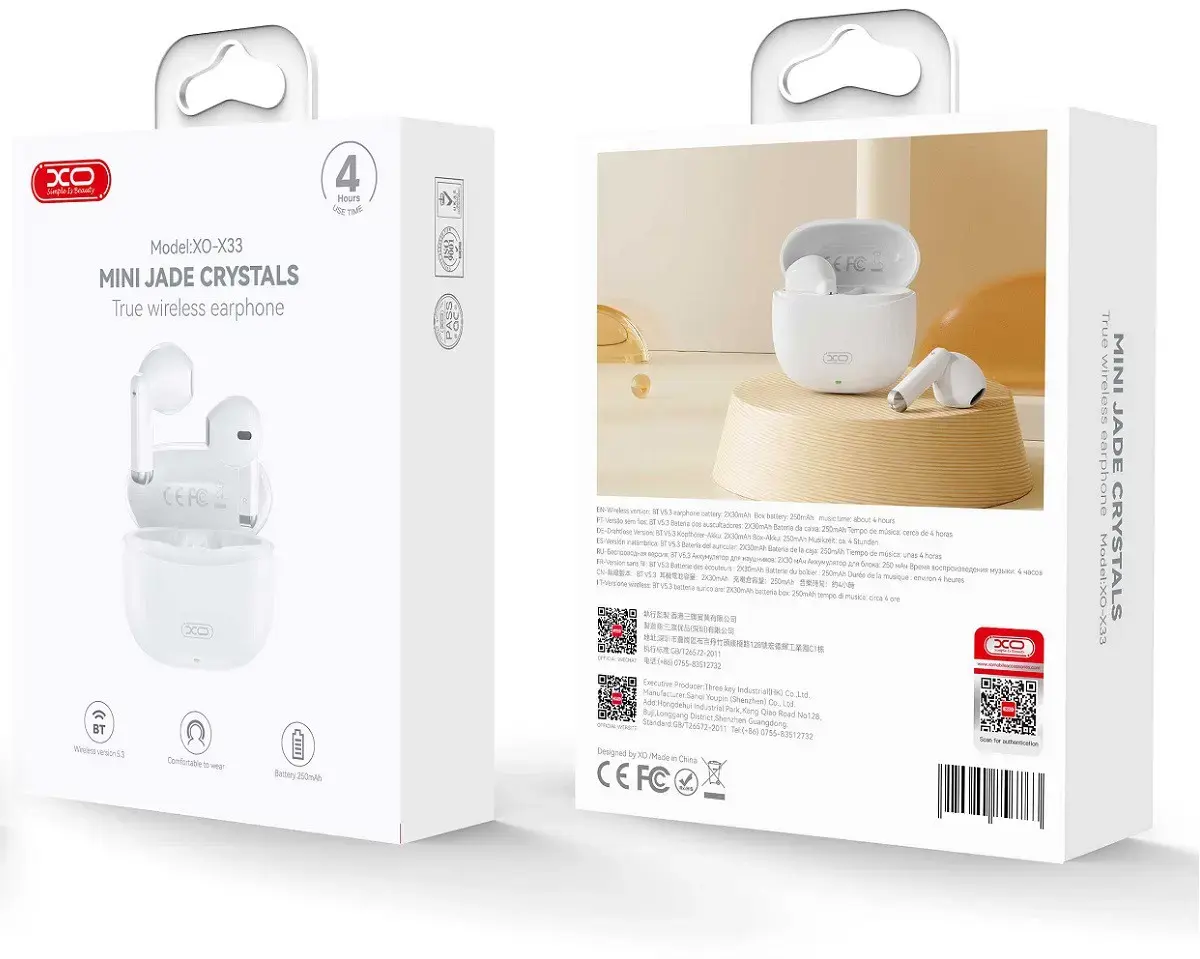 XO X33 TWS wireless earbuds Photo 2