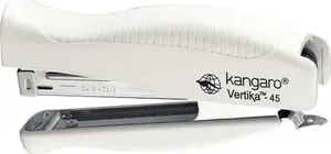 Степлер Kangaro Vertika-45 бежевый — Kangaro модель KAV45-22, настольный степлер