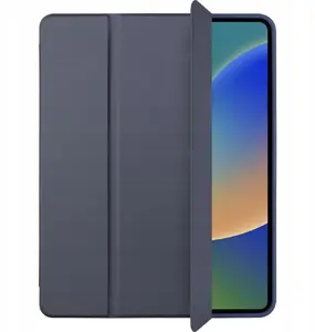 Tablet case FIXED Padcover+ for Apple iPad mini (A17 Pro) with stand and Pencil holder, blue