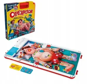 Galda spēle HASBRO Operacja (Operation) — ģimenes spēle prasmei un veiklībai