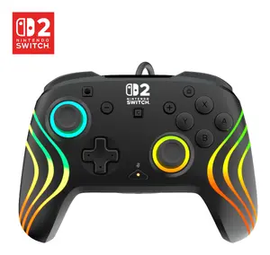 Gamepad Turtle Beach Afterglow Wave Black Wired RGB Controller for Nintendo Switch / Switch 2, USB-C, 3 m cable