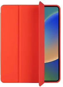 Tablet case FIXED Padcover+ for Apple iPad Pro 13" (2024)/M5 (2025) with stand and Pencil cover, red