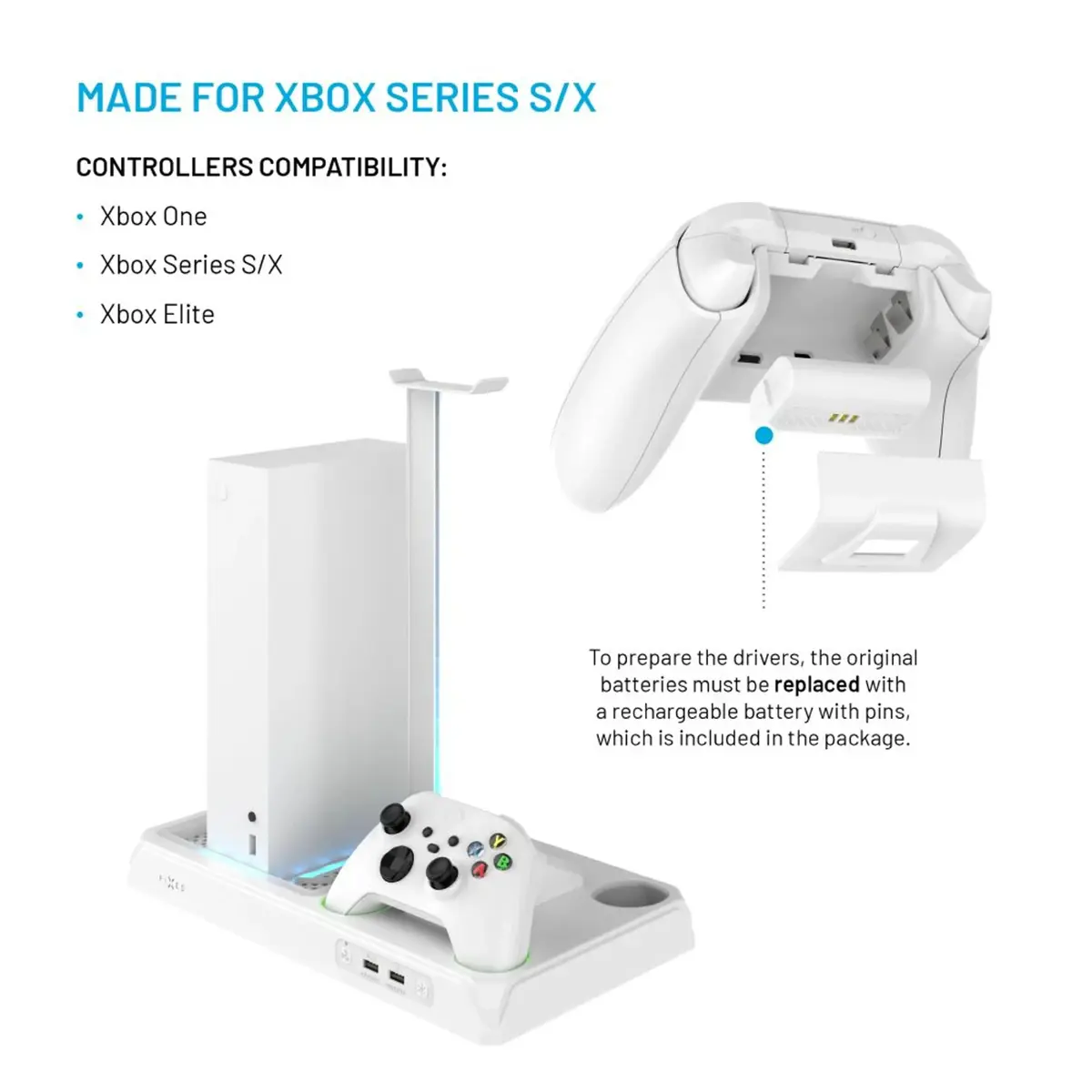 Док-станция FIXED для Xbox Series X/S Photo 3