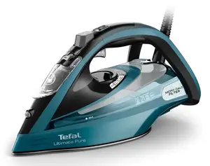 Утюг сухой и паровой Tefal Ultimate Pure FV9851E0 — 3200 Вт, подошва Durilium AirGlide Autoclean, шнур 2,5 м