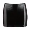 Мини-юбка Cottelli Collection XL — чёрный wetlook Photo 6