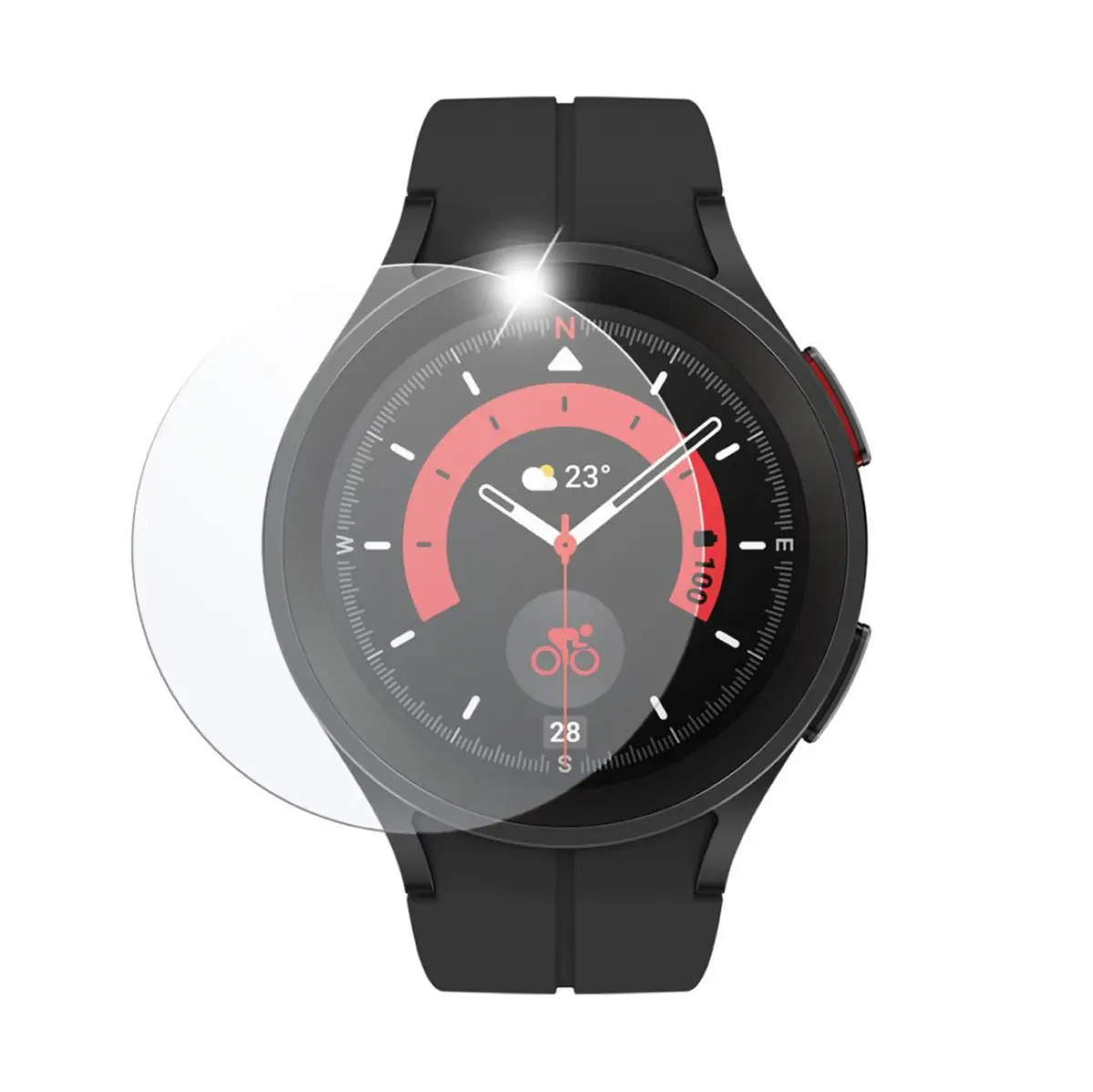 FIXED rūdīts stikls Samsung Galaxy Watch5 Pro 45 mm Photo 2