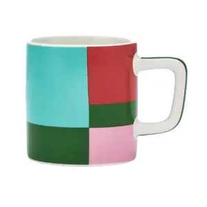 Espresso cup La Cafetière Green Utopian Lines Tase 120 ml, ceramic, 120ml capacity