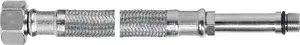 Подводка гибкая FERRO WBS28 для смесителя, удлинённый наконечник 1/2" x M10