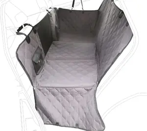 Car Rear Seat Protective Cover Mozos NOMAD with Hard Base (model 403061)