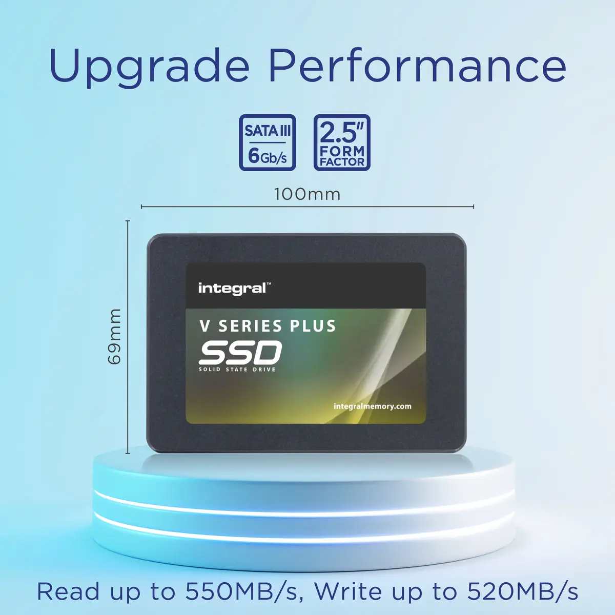 INTEGRAL 512GB SSD 2.5" SATA III V Series 2 Plus Photo 2