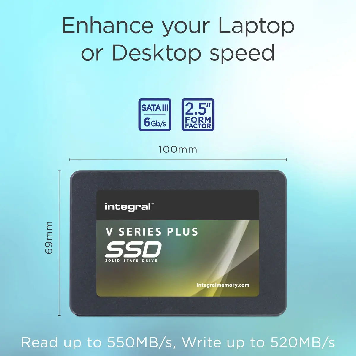 INTEGRAL 512GB SSD 2.5" SATA III V Series 2 Plus Photo 8