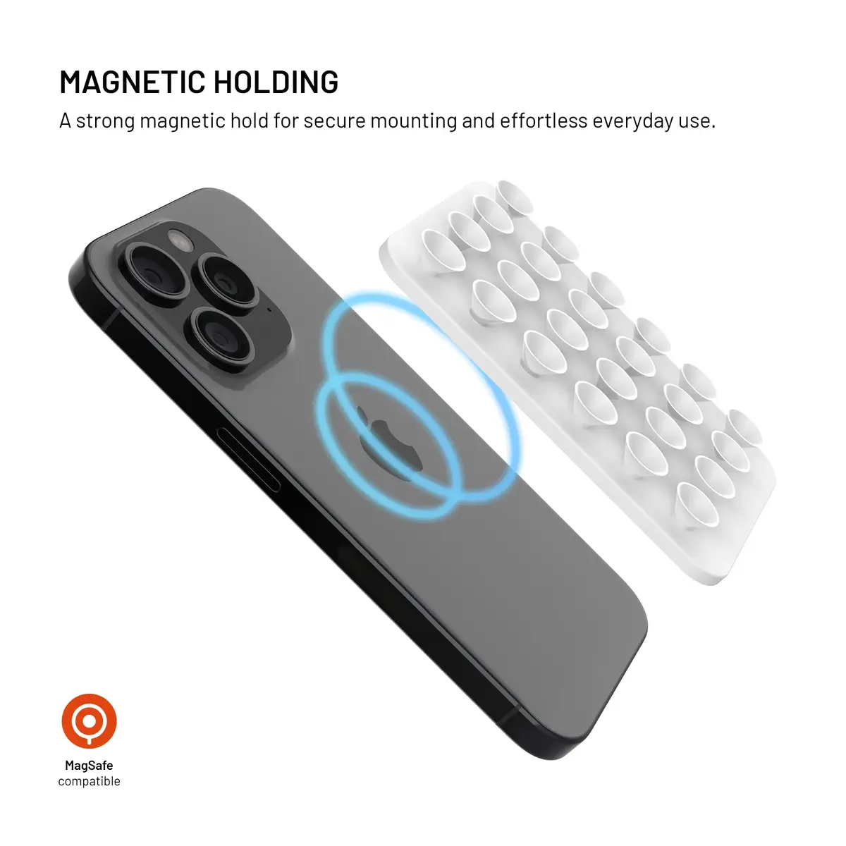 FIXED MagMate white — magnetic smartphone bike mount Photo 6