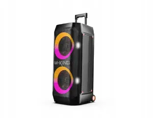 Портативная беспроводная колонка W-KING T12 чёрная — W-KING T12