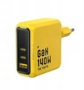 Lādētājs AOHI The Youth PD 140W — AOHI AOC-C017, 2× USB-C, 1× USB-A, kopējā jauda 140W