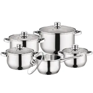 Cookware set Maestro MR-2020-10 — 10-piece pot and pan set