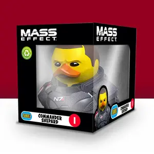 Collectible figure Numskull TUBBZ Mass Effect: Commander Shepard, 90 mm, window box