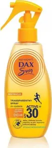 Saules aizsarglīdzeklis Dax Sun Active+ SPF30 200 ml caurspīdīgs