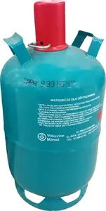 Cylinder UN model BUT TUR 11B — empty 27.2 L / 11 kg, threaded valve W21.8