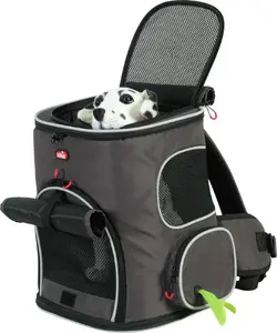 Pet carrier backpack Springos NOMAD with laptop pocket — model 403067 by Springos
