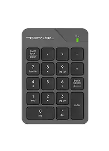 Numeric Keypad A4Tech FGK21C — USB 18-key, Black/Grey