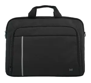 Чехол для ноутбука MOBILIS 003086 Toploader для 35,6 см (14") экранов, 2 отделения, плечевой ремень, черный
