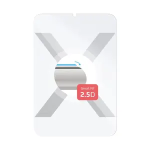 Закалённое стекло для экрана FIXED для Apple iPad mini (A17 Pro) — 2.5D прозрачное, 8,3"