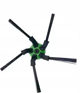 Sānu tīrīšanas suka 2x JETtools priekš iRobot Roomba S9/S9+ — 5-zaru rezerves sukas