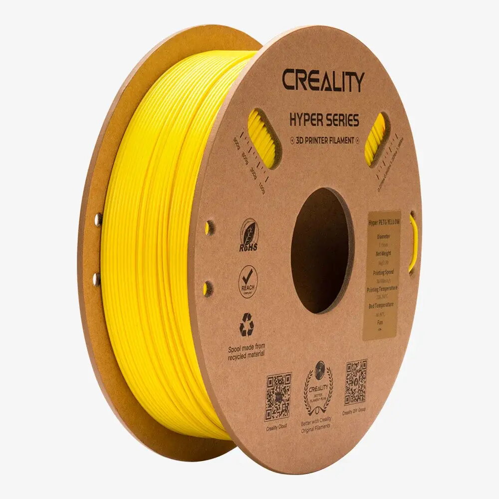 Creality PETG 1.75 мм желтый 1 кг (3301030071) Photo 1