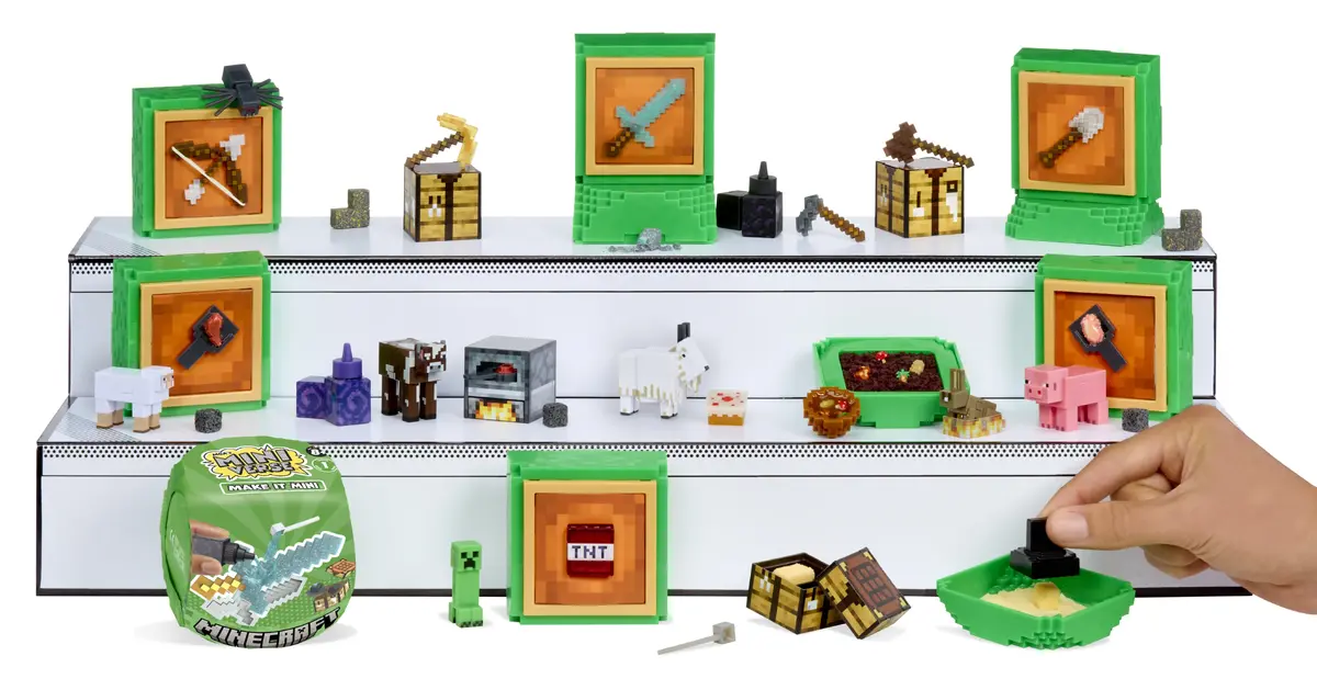 Miniverse Make It Mini Minecraft figure set — mga entertainment Photo 15