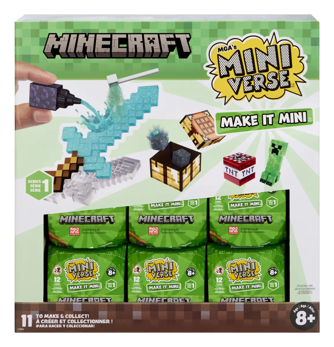 Miniverse Make It Mini Minecraft figure set — mga entertainment Photo 17