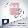AirPods 1 & 2 silikona maciņš ar āķi — Cellularline Bounce Photo 2