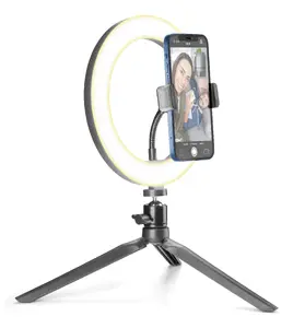 Selfie light No name Tech Pop Selfie Ring - Universal, Black, 198×21×428 mm, 0.445 kg