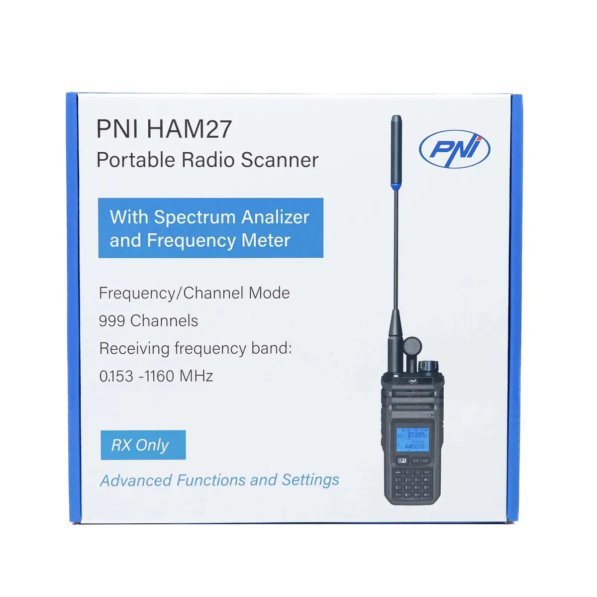 Радиосканер PNI HAM27 MULTI BAND 0,153–1160 МГц Photo 7