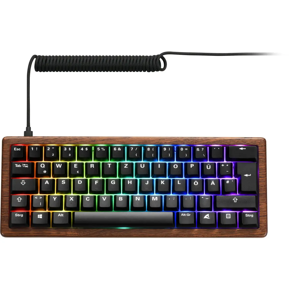 Sharkoon SKILLER SGK50 S4 Gen2 Wood PBT klaviatūra Photo 2