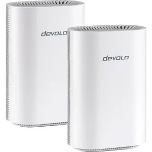 WiFi 7 Mesh router pack Devolo BE6500 2-pack (white) - dual unit mesh system