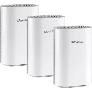 Mesh Wi‑Fi System Devolo BE6500 WiFi 7 3‑Pack (white) — 3× BE6500 units