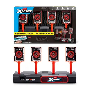 Target Zuru XSHOT Electronic Target, electronic scoring target for foam dart blasters, requires AA batteries, recommended age 8+