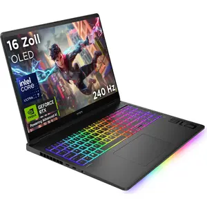 Spēļu klēpjdators OMEN by HP 16 MAX 16-ah0170ng — Intel Core Ultra 7 255HX, NVIDIA GeForce RTX 5080, 64 GB DDR5, 2 TB SSD, Windows 11 Home