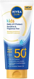 Sunscreen cream Nivea Sun Kids Daily UV Protect SPF50+ 100 ml for children