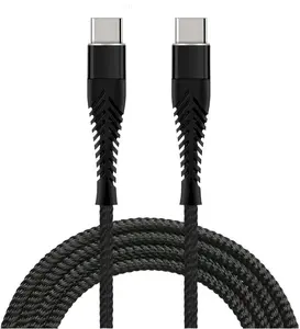 USB-C to USB-C Cable CANYON FUSCUSBC15BK — 1.5 m, 65W, 3A, Black