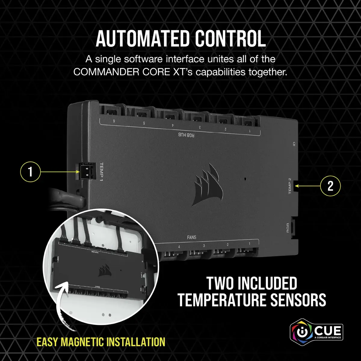 Контроллер вентиляторов Corsair iCUE Commander Core XT Photo 10